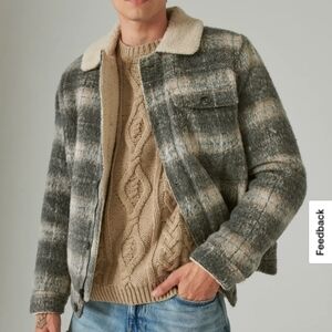 Plaid Trucker Jacket